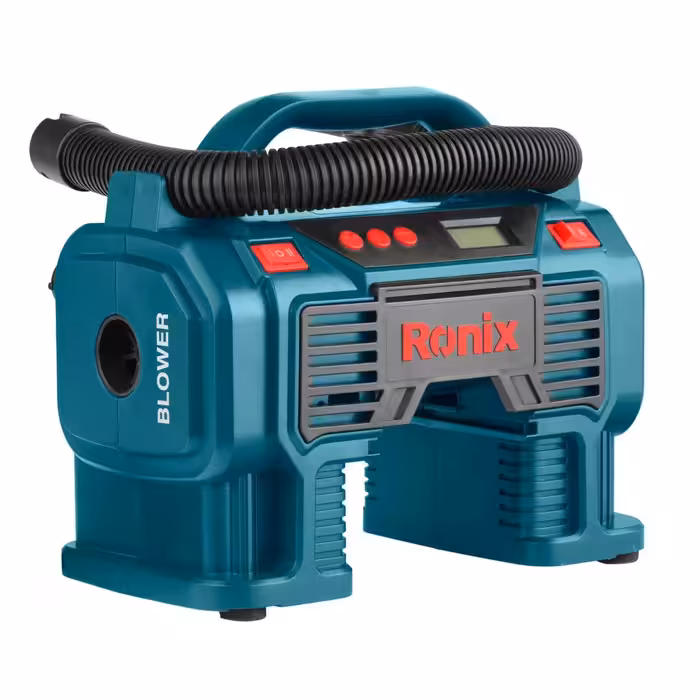 مینی کمپرسور باد سه کاره دیجیتال فندکی با کیف رونیکس Rh-4260B