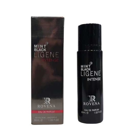ادکلن روونا Rovena Mint Black Ligene Intense حجم 30 میل ( مونت بلنک لجند اینتنس