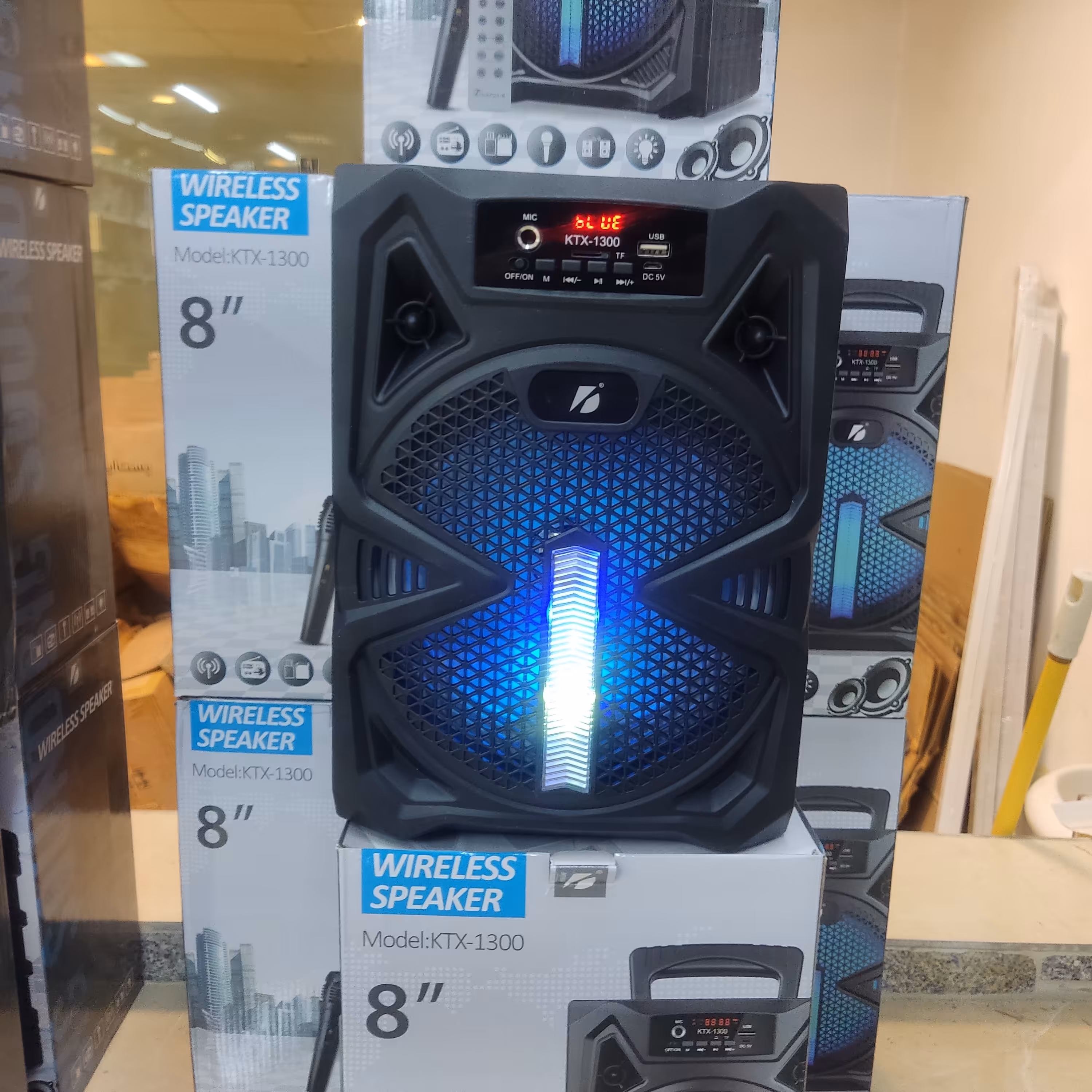 اسپیکر  بلوتوثی قابل حمل مدل KTX 1300