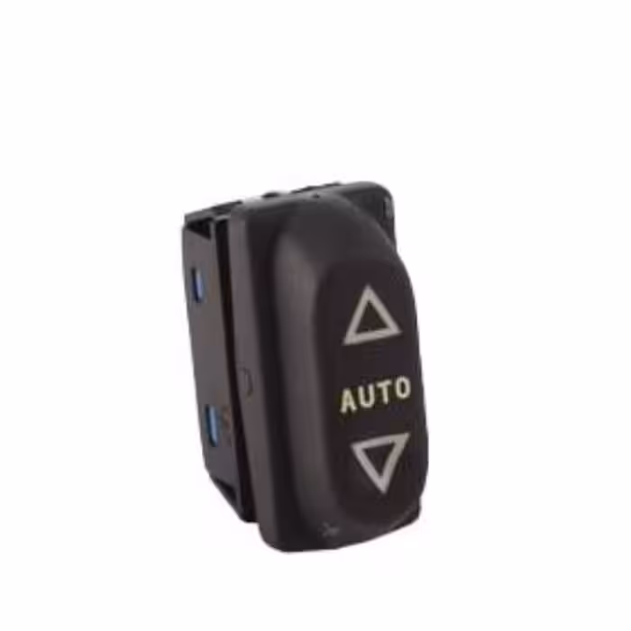 کلید شیشه بالابر برقی در جلو سمت چپ نور آبی کروز پلاس مناسب سمند LX کد CR33071003