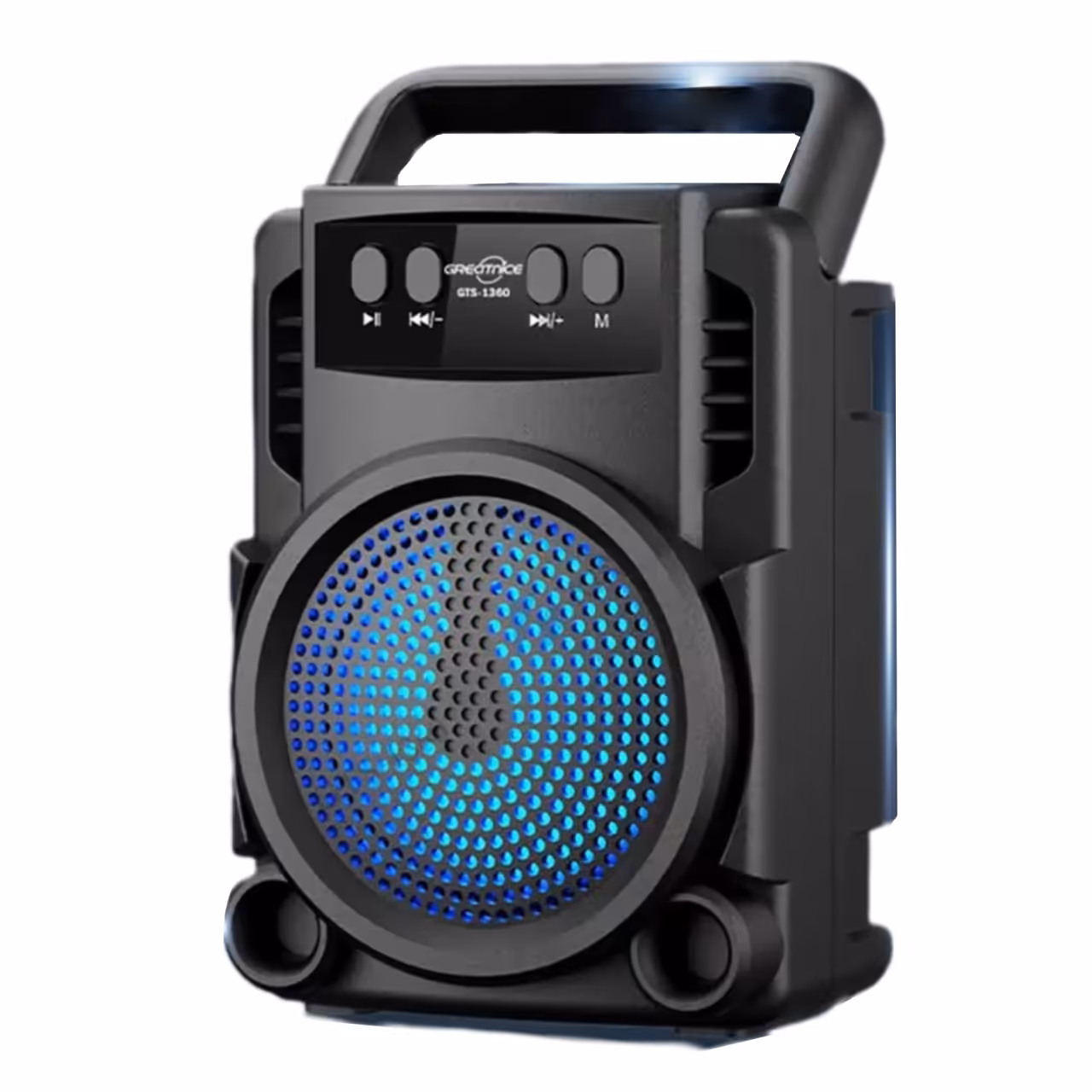 اسپیکر بلوتوثی رقص نوردار گریت نایس مدل GTS-1360 سایز 3 اینچ