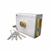 قفل درب حیاطی طرح ژوییل کلید ساده تنسر مدل TDL-Y-313