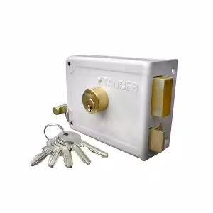 قفل درب حیاطی طرح ژوییل کلید ساده تنسر مدل TDL-Y-313