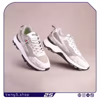 کتونی مردانه مدل ایتالیا سناتور رنگ طوسی روشن سایزبندی 41 الی 44  