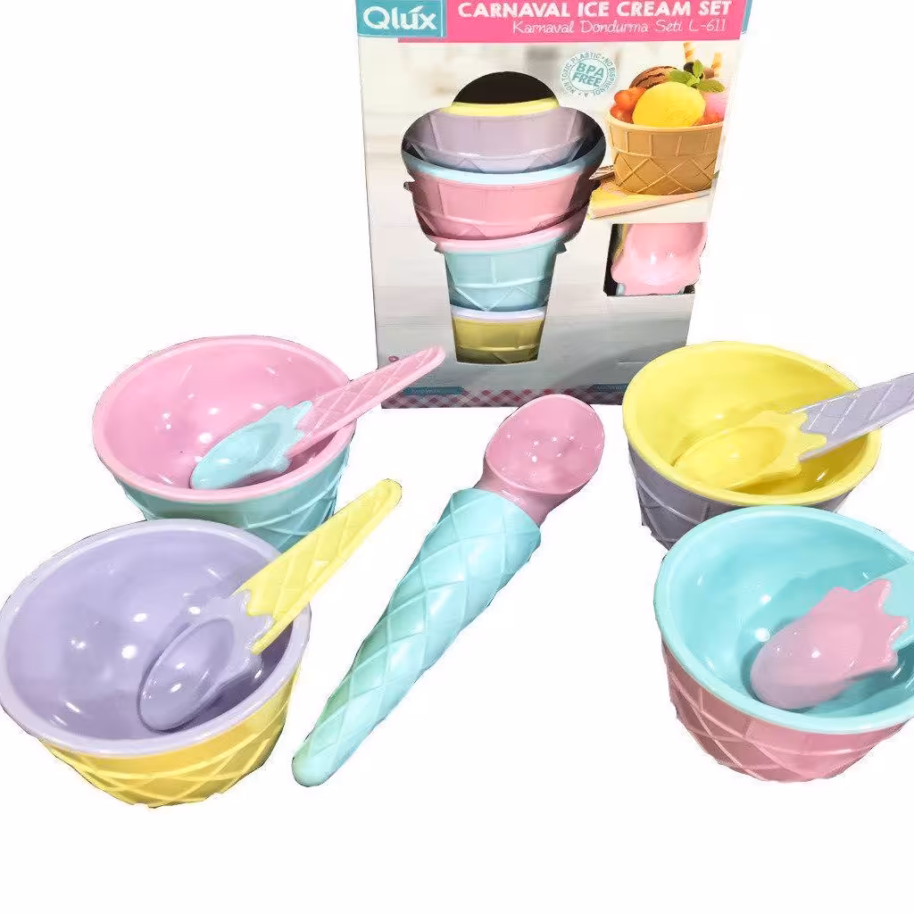 بستنی خوری 4 تایی با اسکوپ میراکل