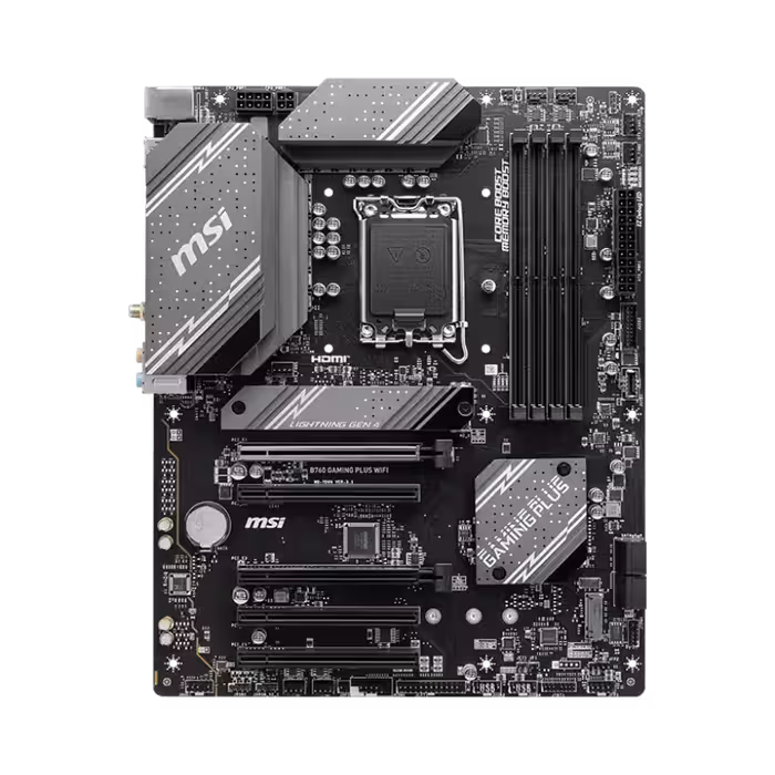 مادربرد ام اس ای مدل MSI B760 GAMING PLUS WIFI فروشگاه گیمینگ تکاف