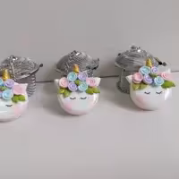 آویز صافی چای بدون صافی استیل طرح یونیکورن یک عددی