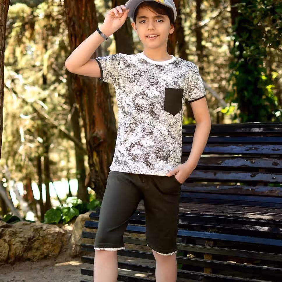 تیشرت شلوارک پسرانه تابستونی