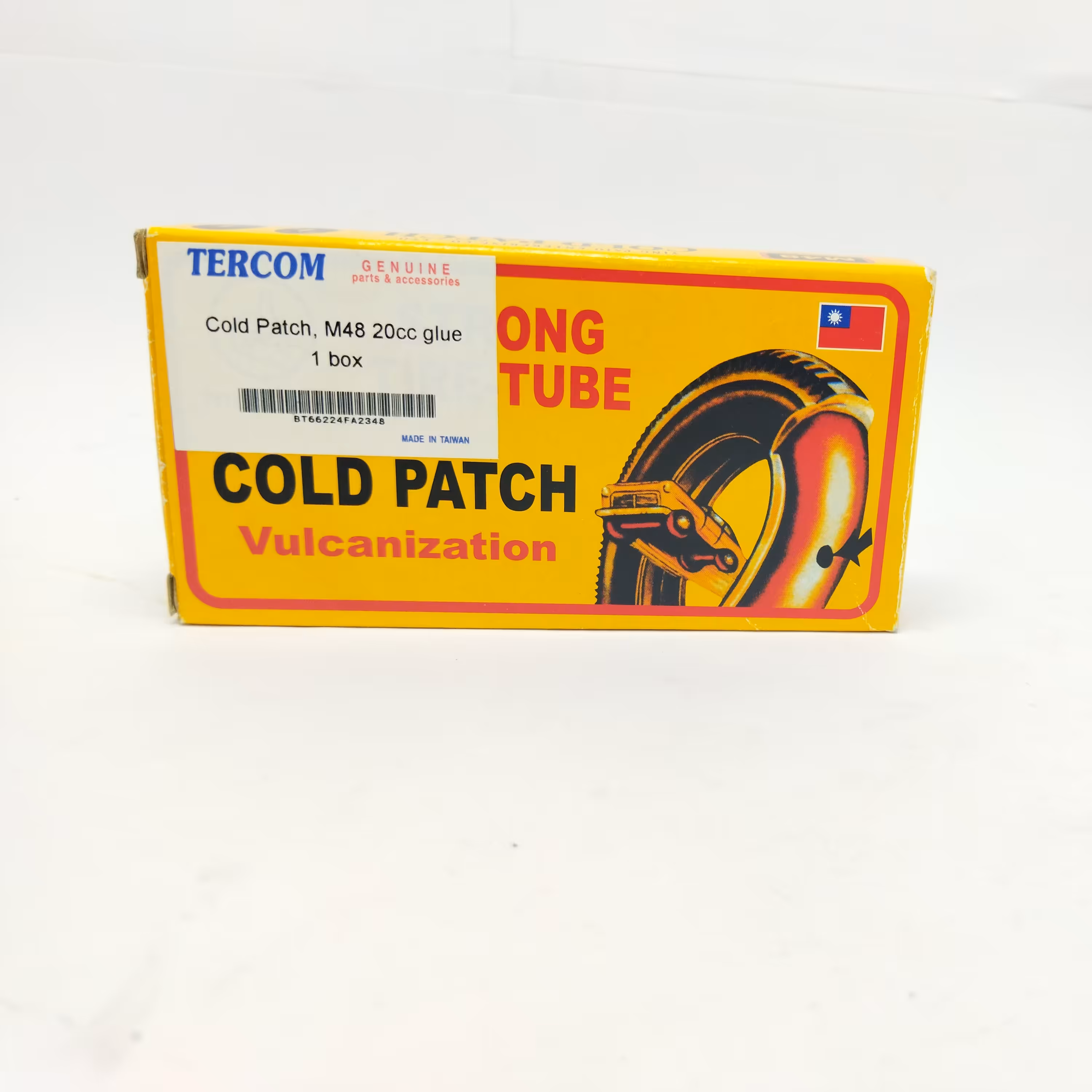 پک کامل چسب و وصله تایوانی برای دوچرخه و موتور سیکلت کیفیت عالی 