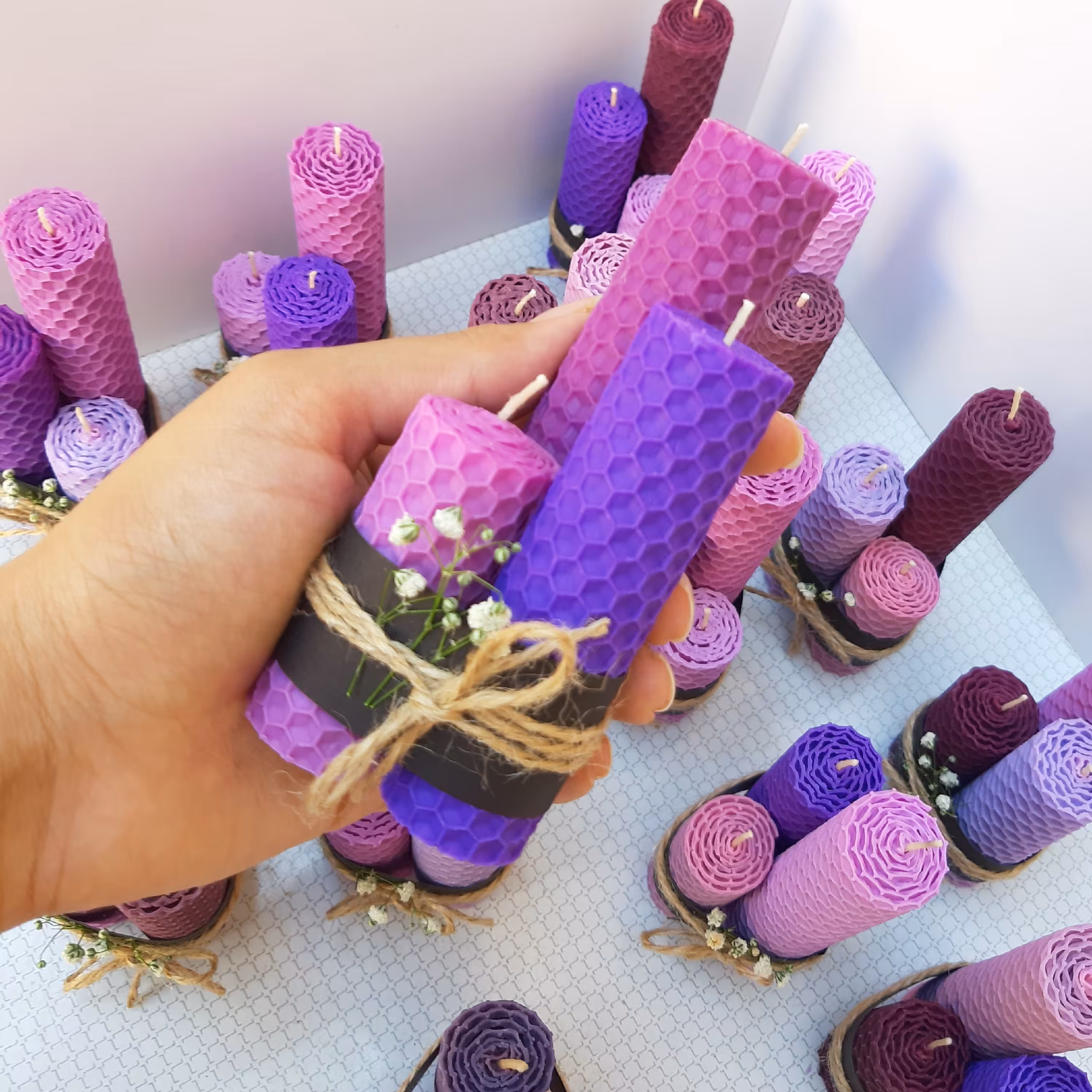 شمع موم عسل