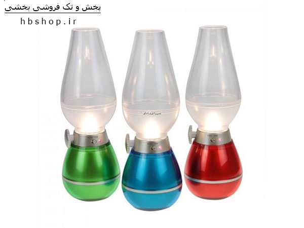 فانوس فوتی شارژری مدل چراغ گردسوز