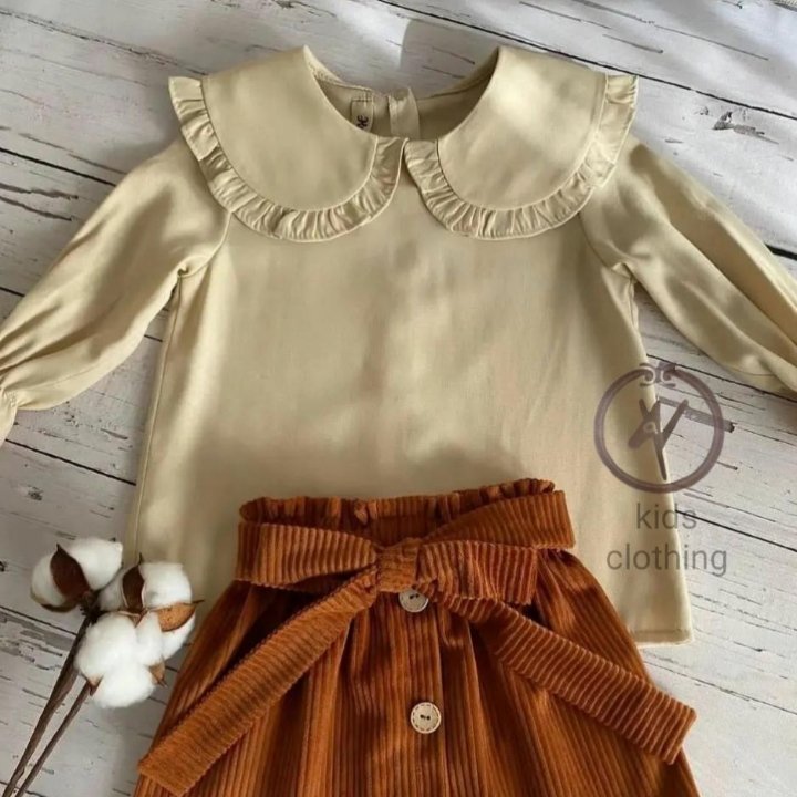 🎀  شومیز و دامن 
دخترانه ی دلبر🎀