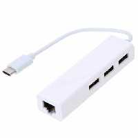 تبدیل فورتک مدل TYPE C به USB و LAN