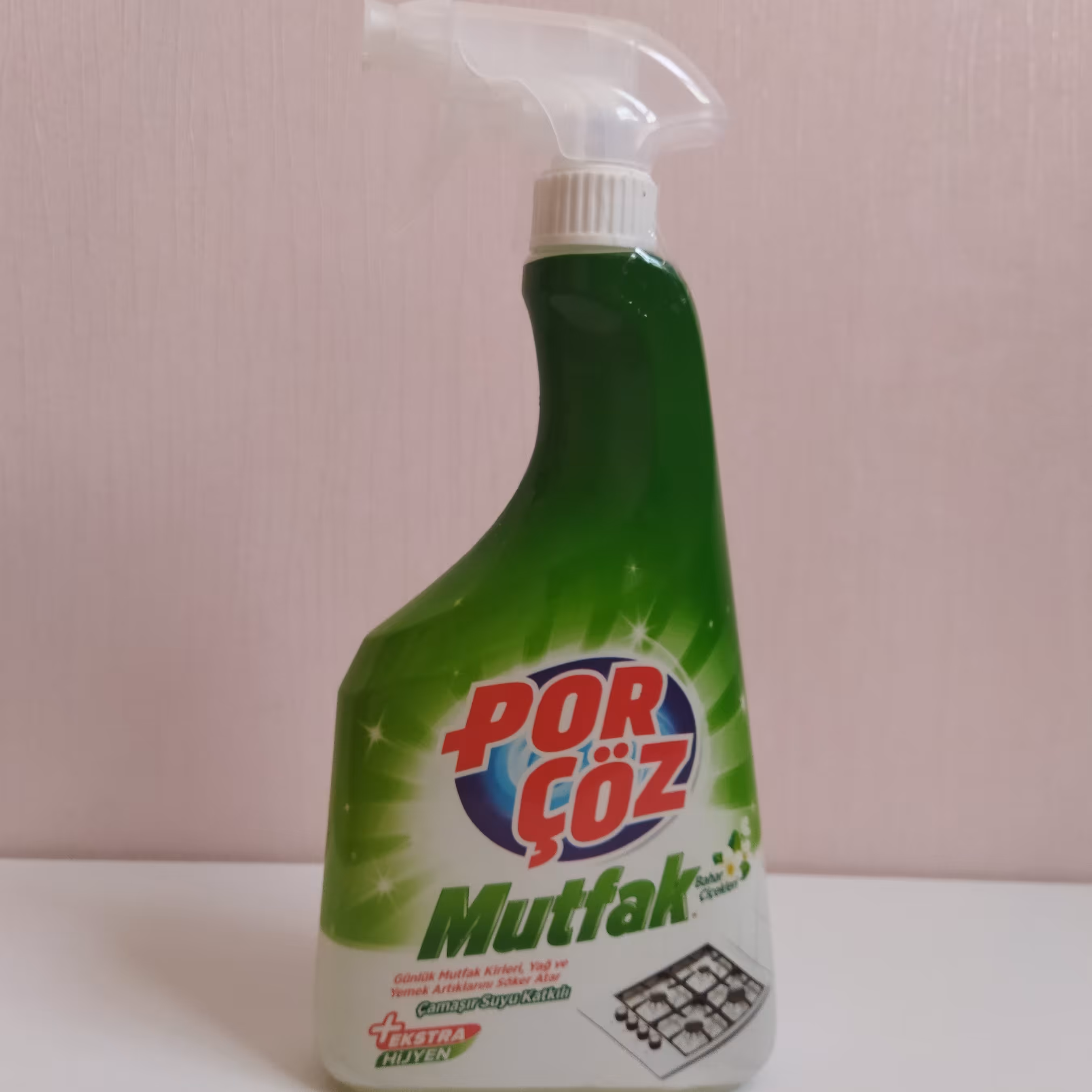 گاز  پاک کن قوی آشپزخانه پورچوز ترکیه با رایحه گل های بهاری