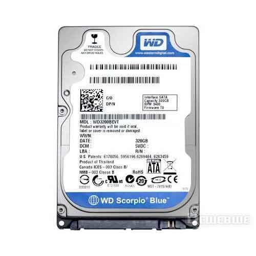 هاردنوت بوک اینترنال وسترن دیجیتال ریفر BLUE 320