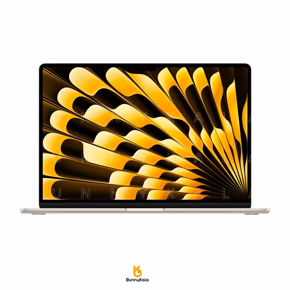 لپ تاپ 13.6 اینچی اپل مدل MACBOOK AIR پردازنده M2 رم 16 حافظه MC7W4 256GB