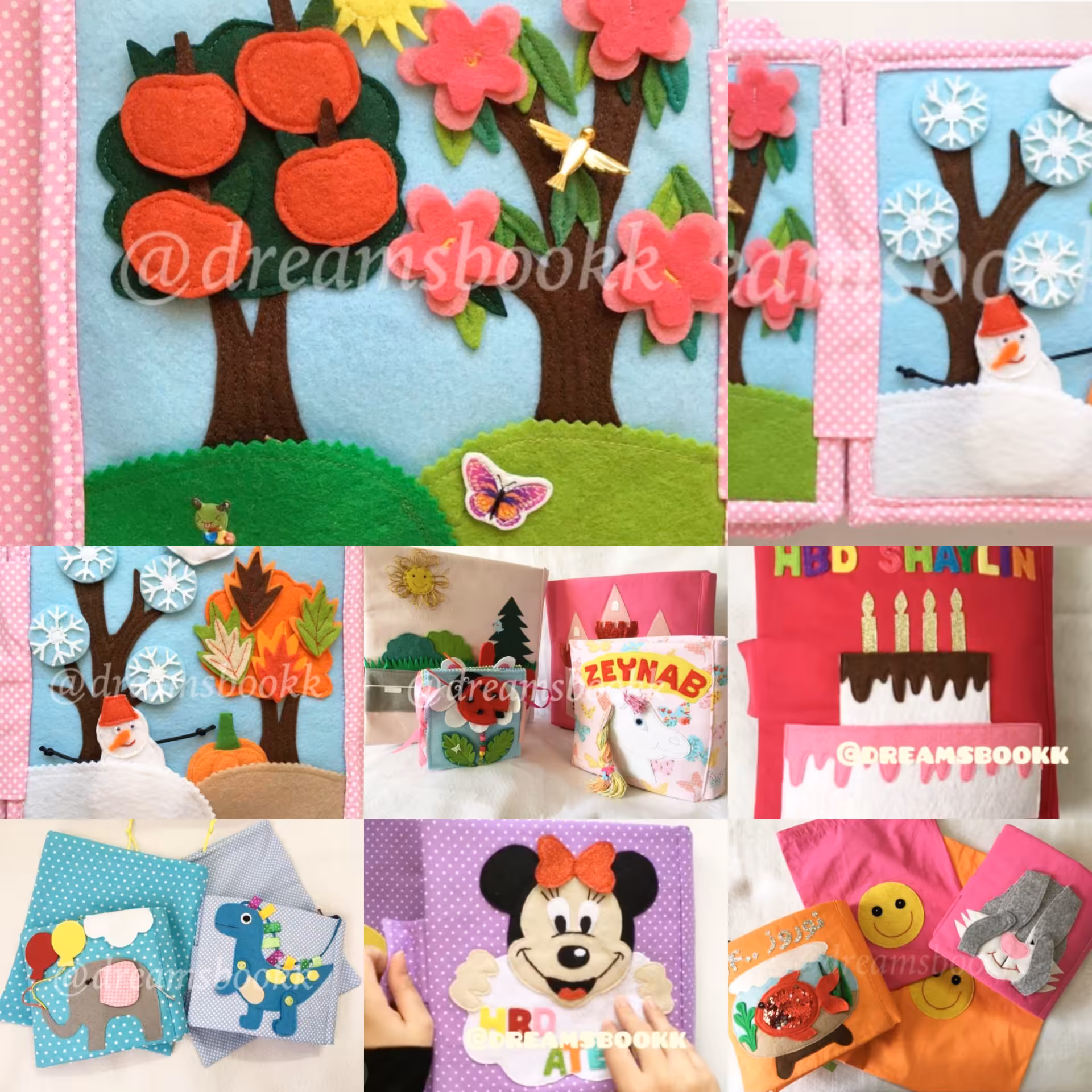 اموزش چهار فصل دو صحفه ابعاد 20در 20 به دلخواه شما بزرگترم میشه اماده کرد 