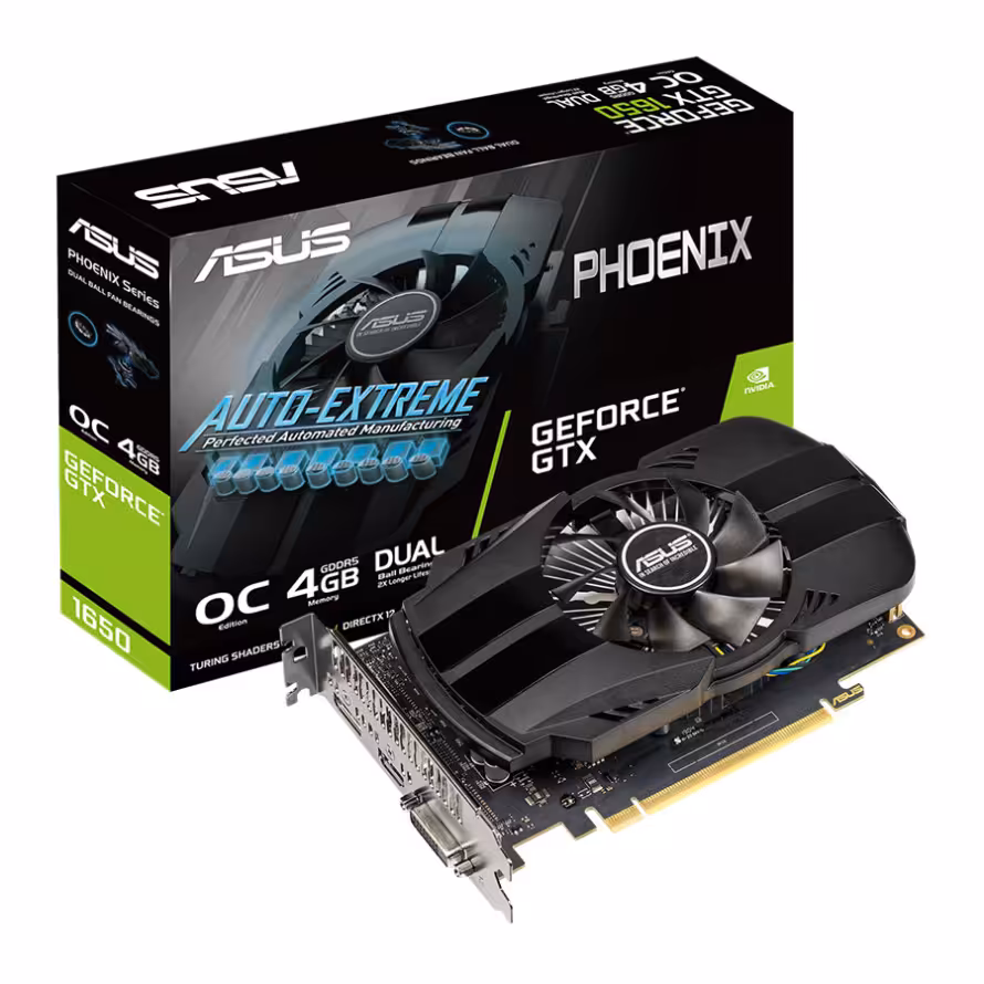 کارت گرافیک ایسوس PHOENIX GTX1650 O4G
