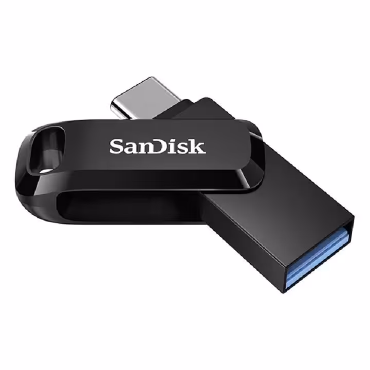 خرید و قیمت فلش مموری 32 گیگابایت OTG سن دیسک مدل SanDisk Dual Drive Go USB Type C
