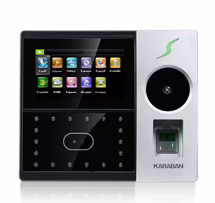 دستگاه حضور و غیاب تشخیص کف دست کارابان مدل KTA-950p