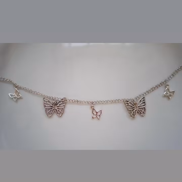 دستبند طرح پروانه 