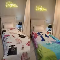 لحاف یک نفره طرح پترن آرایشی