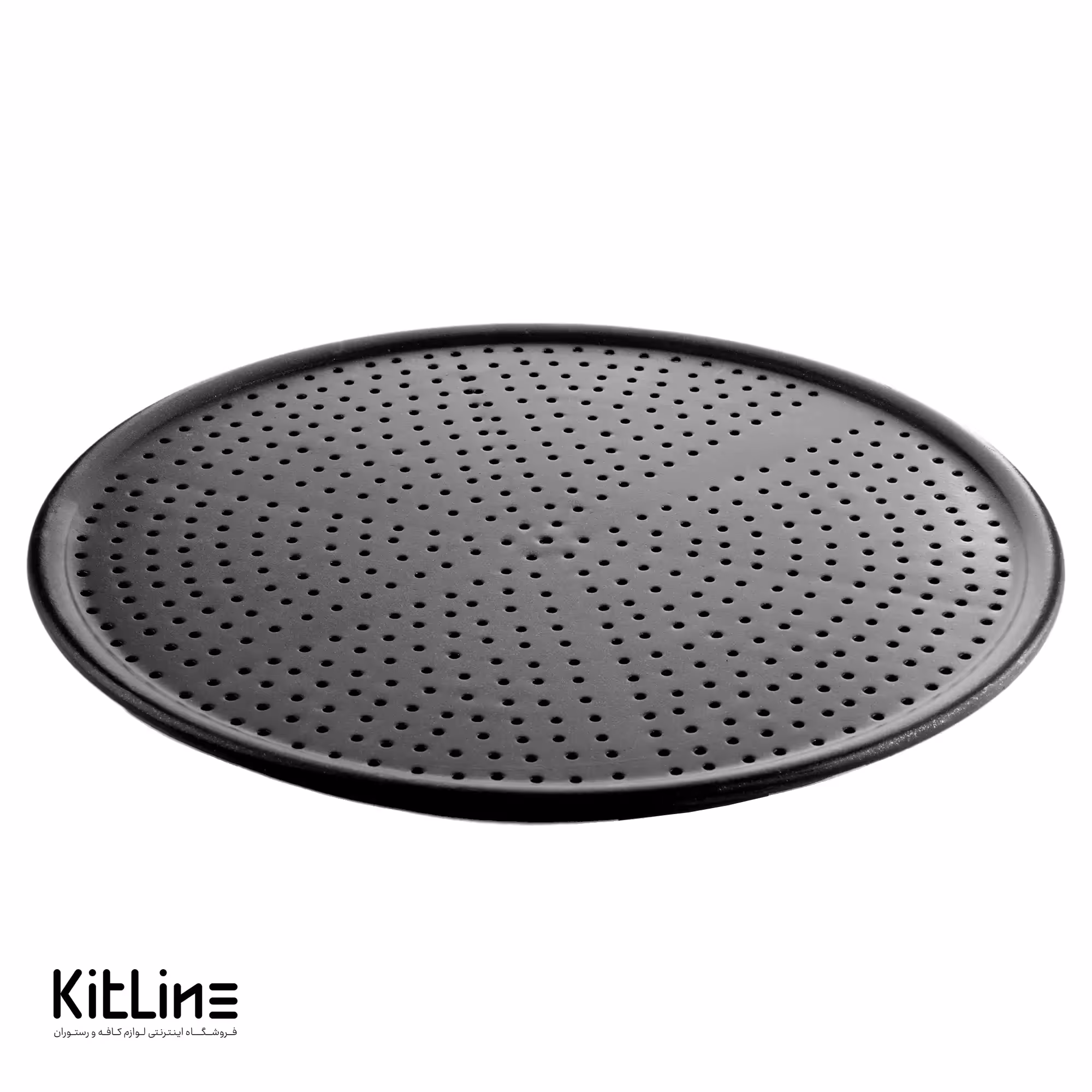 قالب پیتزا ایتالیایی آلومینیومی روکش تفلون 30 سانتیمتری بدون در کیچن تک