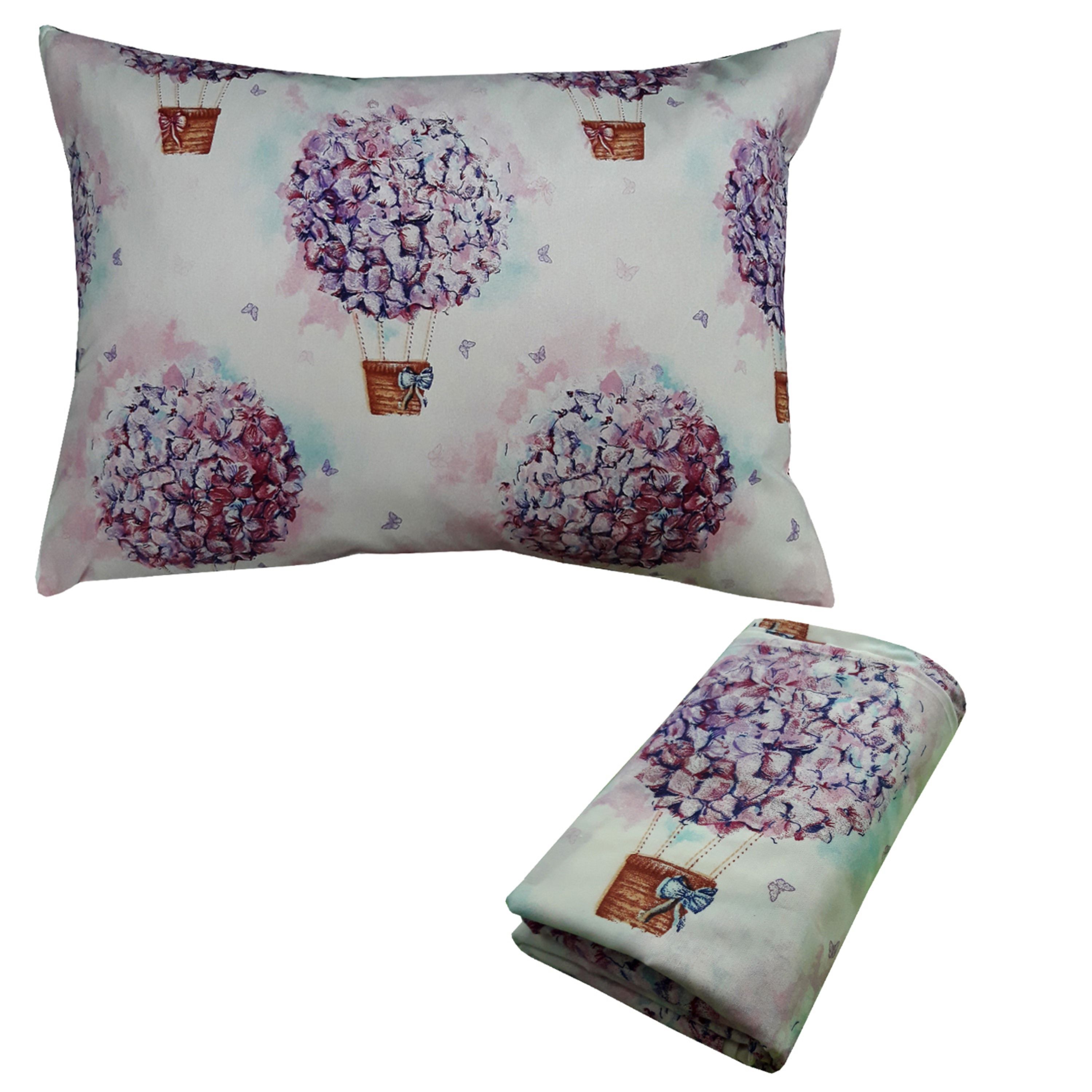 سرویس ملحفه سندس مدل بالن آرزوها یکنفره 2 تکه