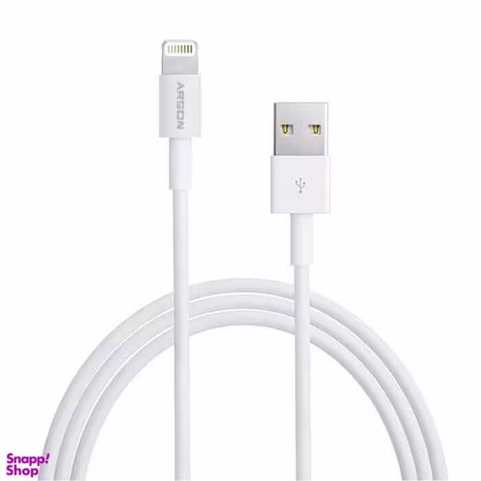 کابل شارژر USB به Lightning آرسون مدل An-L01 به طول 1 متر