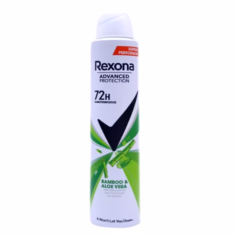 اسپری ضد تعریق زنانه مدل Bamboo & Aloe Vera رکسونا 200 میل