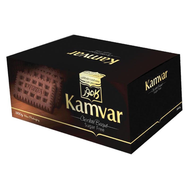 بیسکویت کاکائویی بدون شکر و رژیمی 360 گرم
