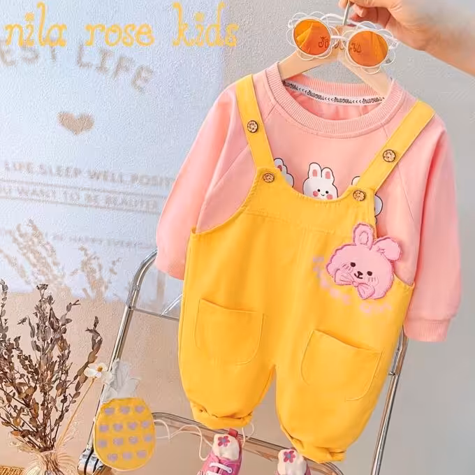 تیشرت و بیلر دخترانه وارداتی