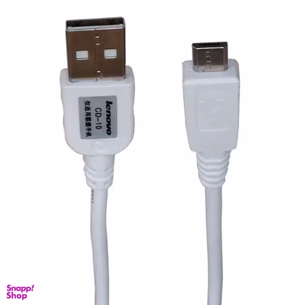 کابل تبدیل USB به microUSB لنوو مدل CD-10 طول 1 متر