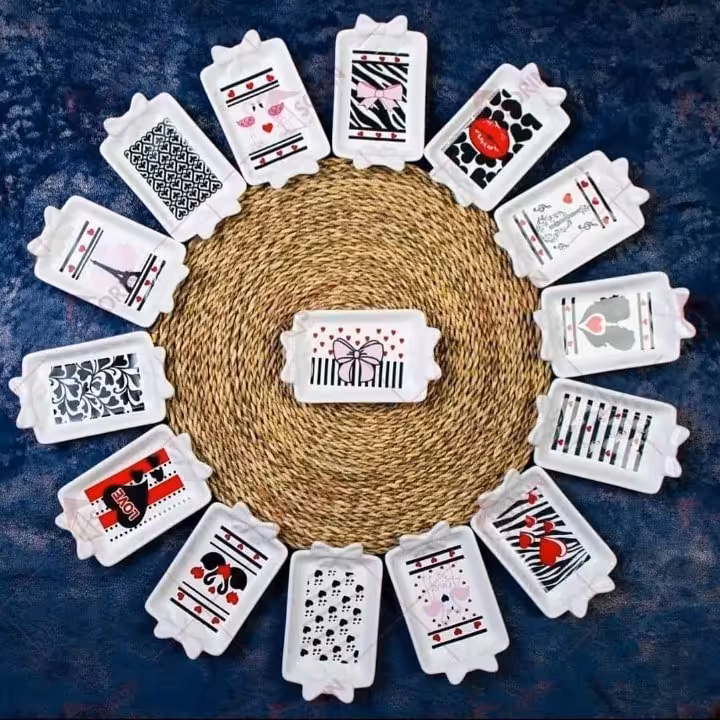 ظرف پنیر وکره وخرماوزیتون جفتی