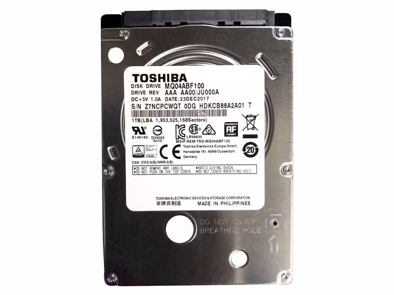 هارد لپ تاپ 1 ترابایت Toshiba مدل MQ04ABF100