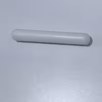 وردنه فوندات تفلون سفید با طول  19 سانت