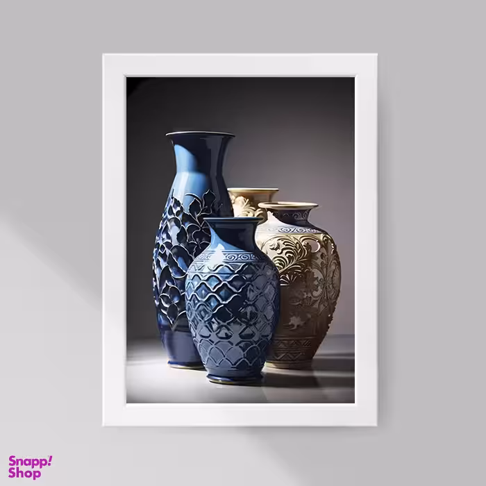 تابلو مدل دکوراتیو گلدان سرامیکی کد 2sw