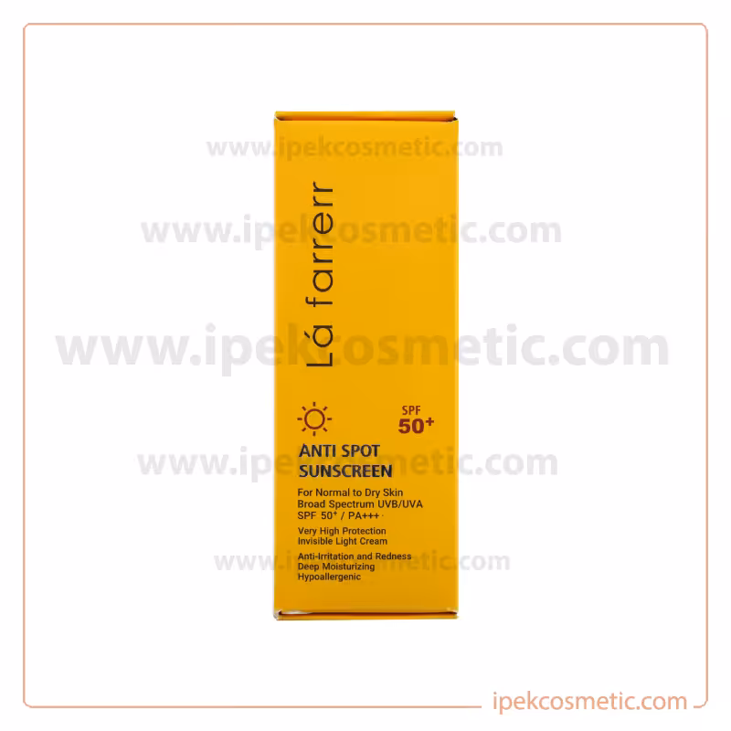 ضد آفتاب بی رنگ لافارر پوست خشک و نرمال  SPF 50