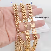 3 مدل زنجیر مردونه استیل بسیار با کیفیت و رنگ ثابت قیمت 520 و 580 و 630 تومن توضیحات رو بخونید 