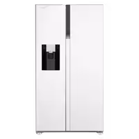 یخچال فریزر ساید بای ساید اتوماتیک ایکس ویژن مدل HS600 رنگ سفید