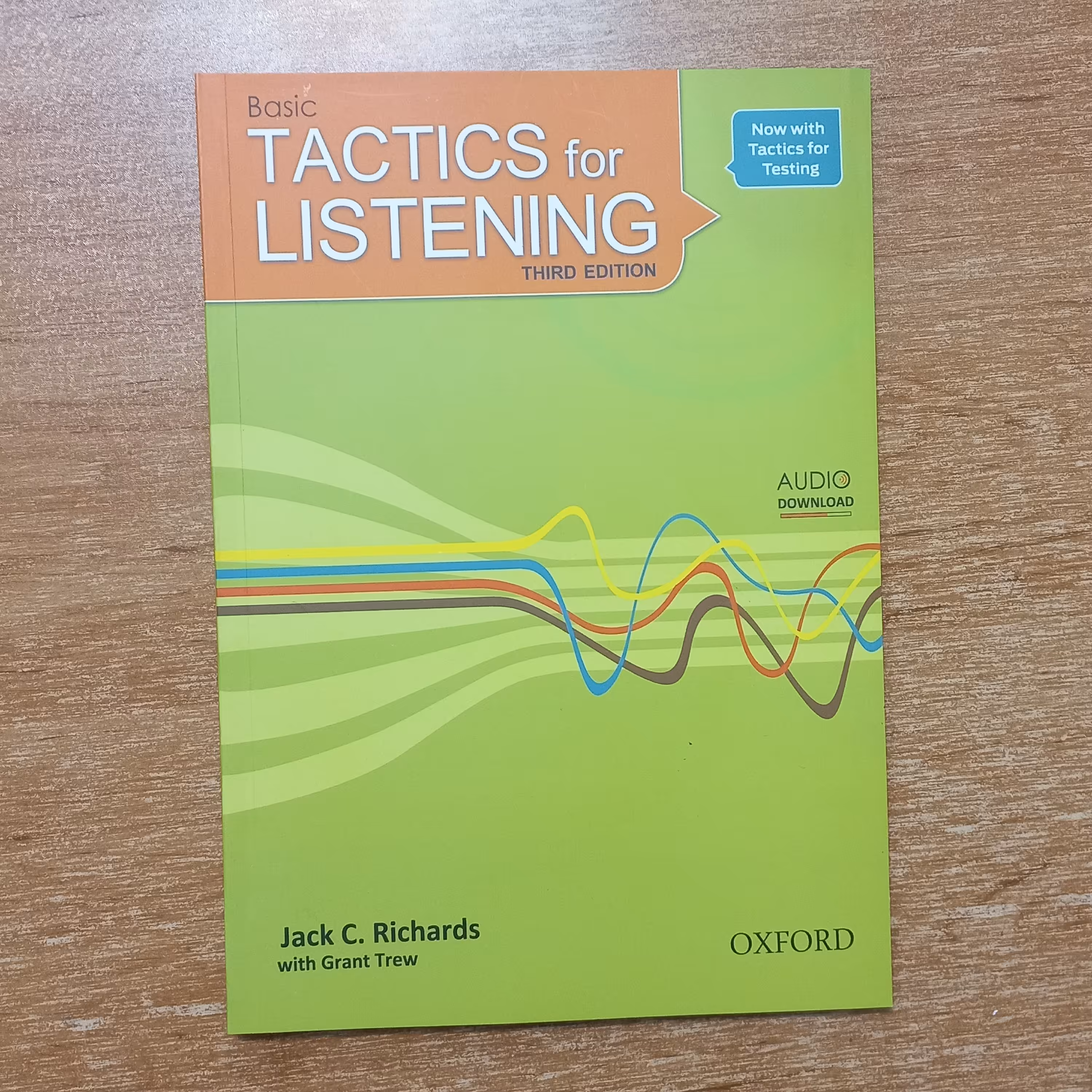 کتاب زبان تکتیکس فور لیسنینگ بیسیک Tactics for listening Basic ویرایش سوم سایز وزیری