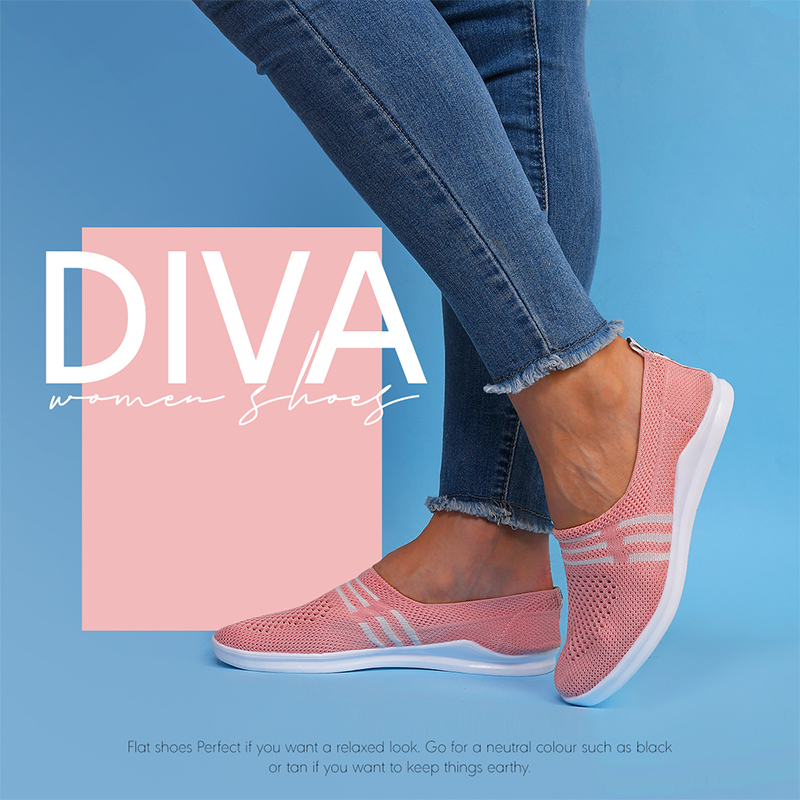 کفش دخترانه مدل DIVA گلبهی