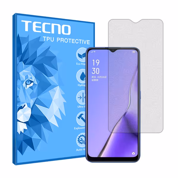 گلس اوپو A11x مدل هیدروژلی مات برند تکنو کد S