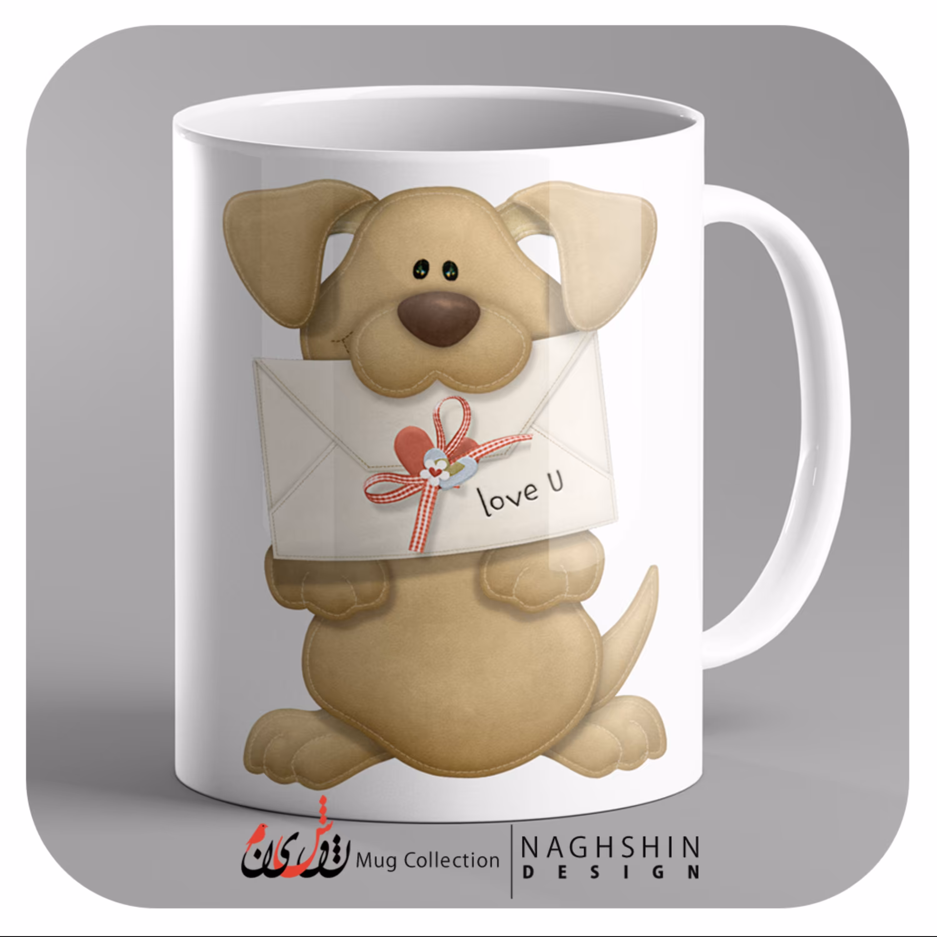 ماگ سرامیکی طرح ولنتاین 23  - چاپ سابلیمیشن - کیفیت عالی