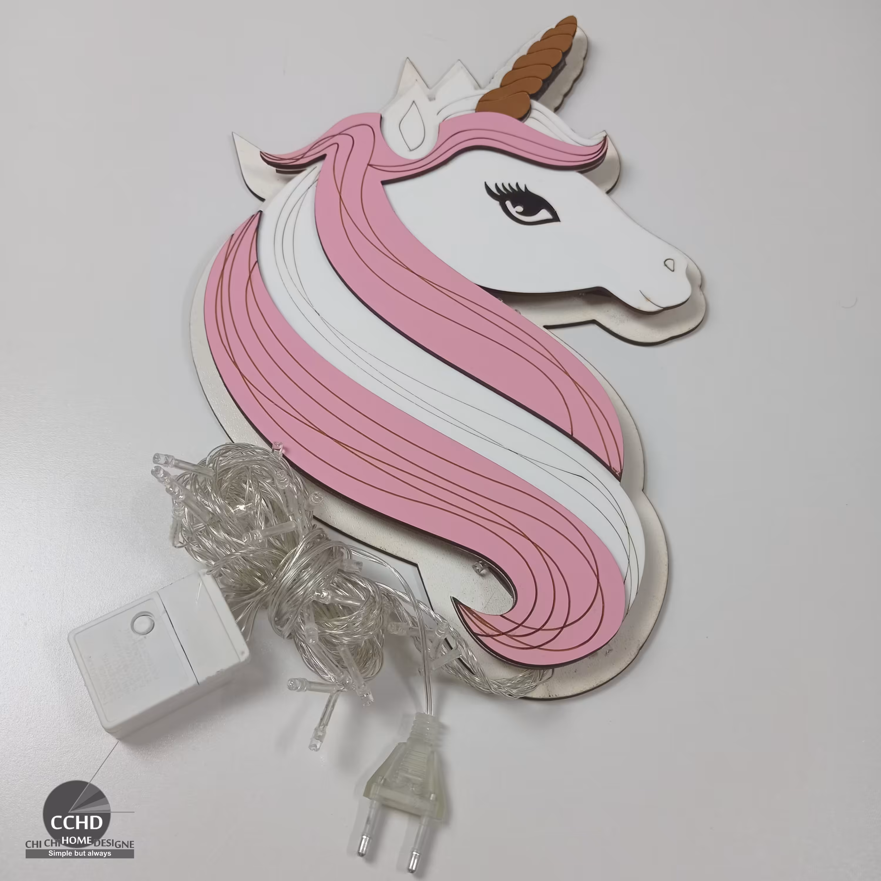 چراغ خواب اتاق کودک و نوزاد ، طرح اسب تک شاخ 