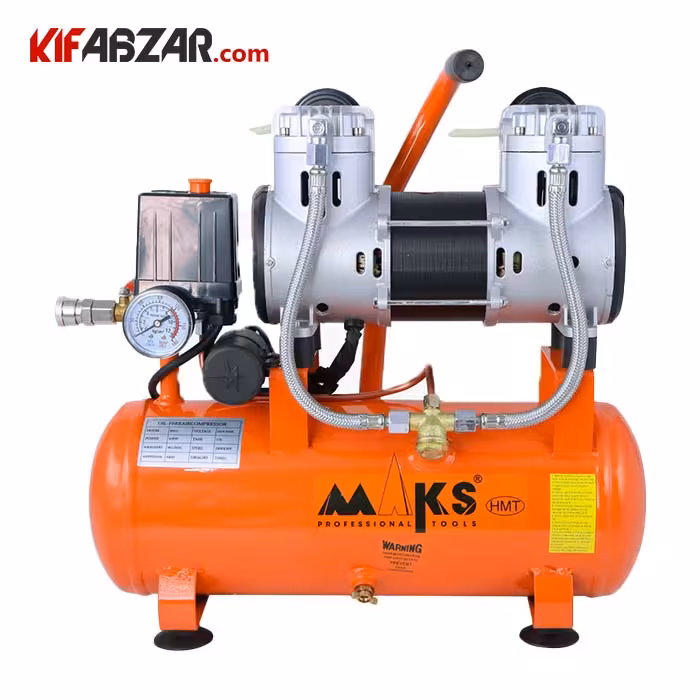 کمپرسور باد سایلنت 12 لیتری مکس مدل KB12