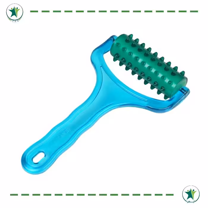 ماساژور غلطکی دسته دار بدن تن زیب (کاردرمانی حسی)