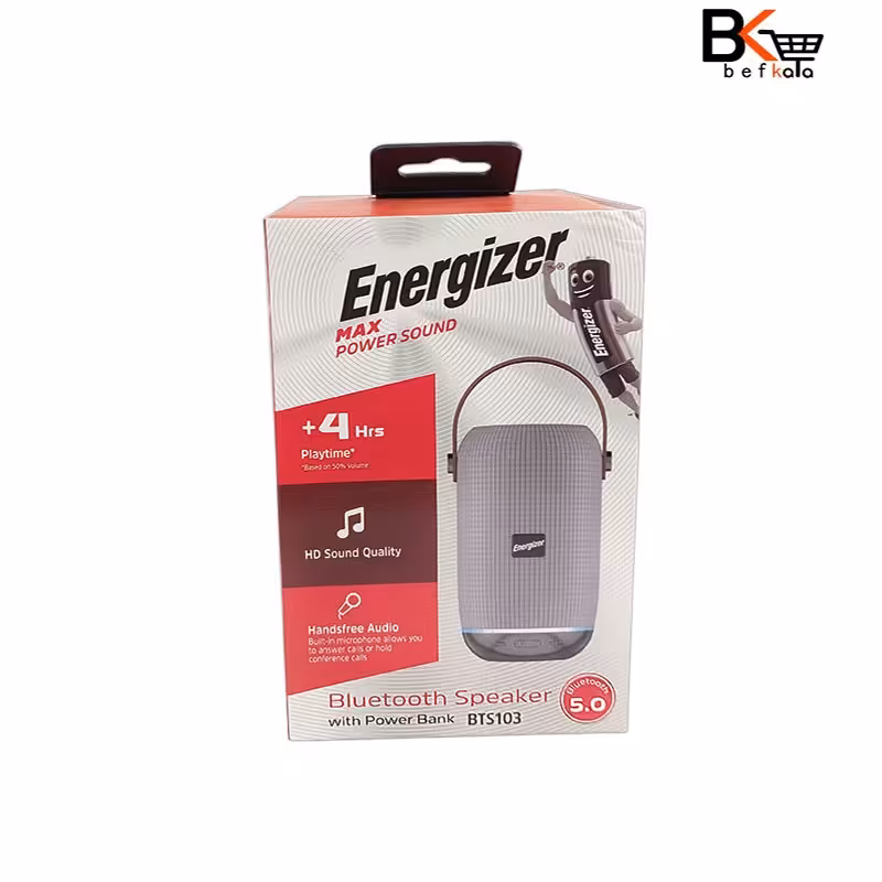 اسپیکر بلوتوثی قابل حمل انرجایزر مدل Energizer BTS103