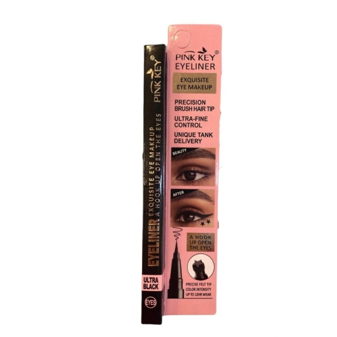 خط چشم استامپی ستاره دار pink key  کد 0111