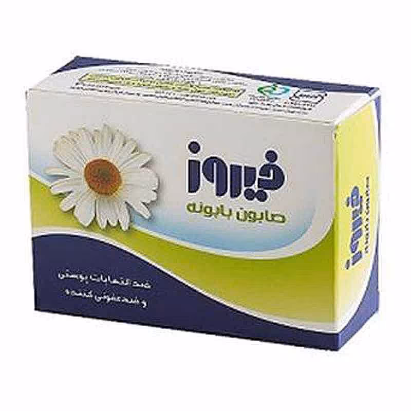 قیمت خرید اینترنتی صابون بابونه پوست آسیب دیده فیروز 120 گرمی | فارموکسین